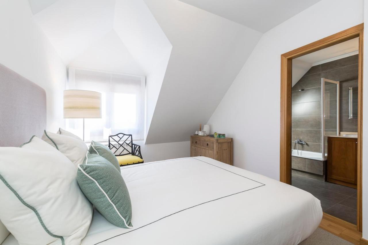 Apartamento Boutique Con Terraza Y Vistas Al Mar. Porto Vilanova Villanueva De Arosa Bagian luar foto
