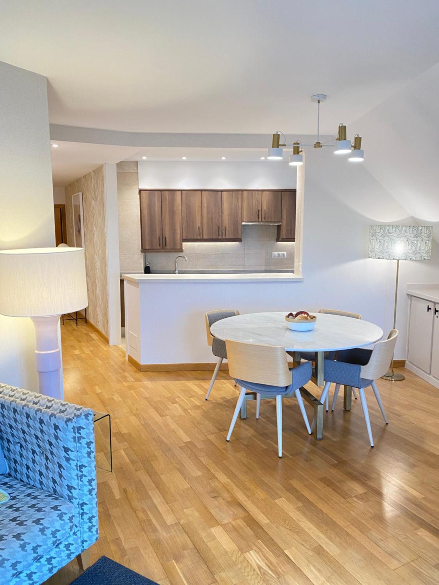 Apartamento Boutique Con Terraza Y Vistas Al Mar. Porto Vilanova Villanueva De Arosa Bagian luar foto