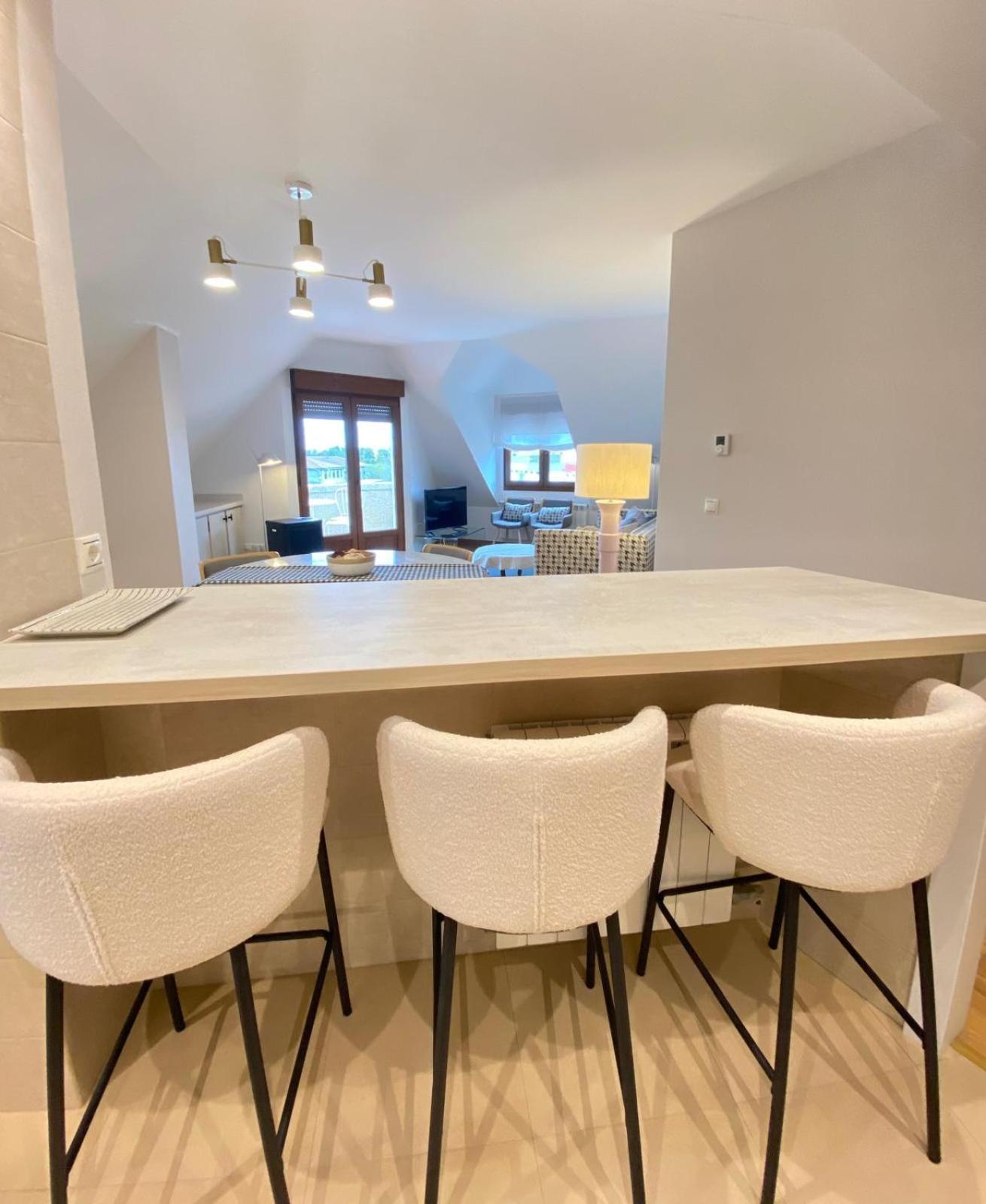 Apartamento Boutique Con Terraza Y Vistas Al Mar. Porto Vilanova Villanueva De Arosa Bagian luar foto