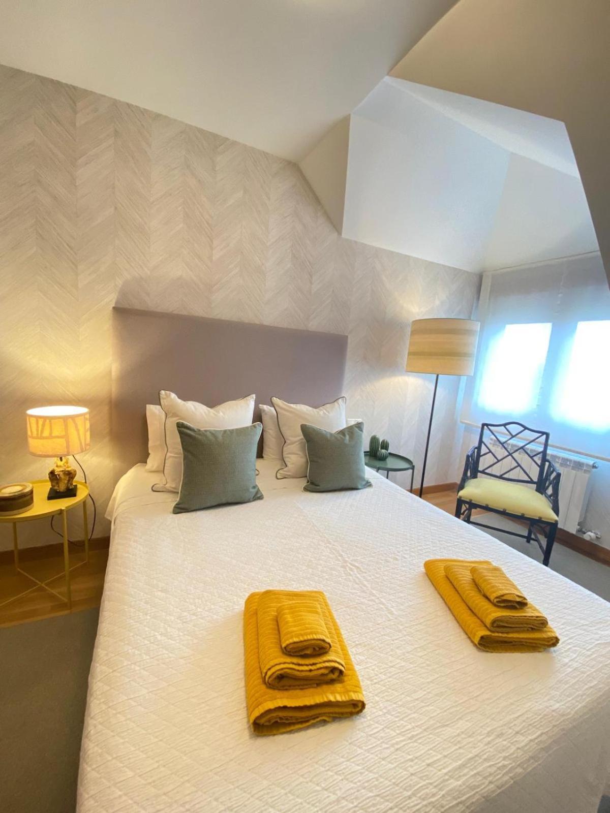 Apartamento Boutique Con Terraza Y Vistas Al Mar. Porto Vilanova Villanueva De Arosa Bagian luar foto